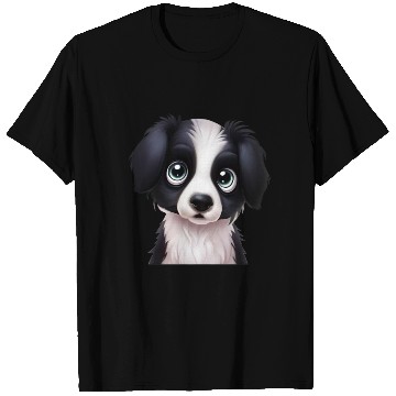Discover Elegant Border Collie Portrait T Shirts
