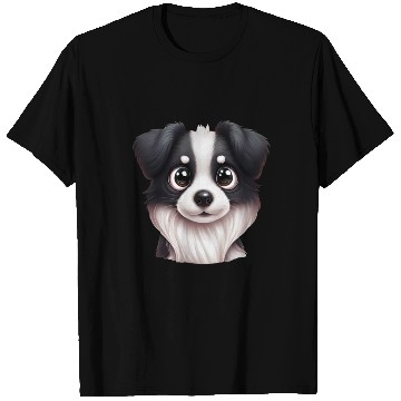 Discover Intelligent Border Collie Portrait T Shirts