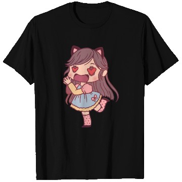 Discover Chibi Girl In Love T Shirts