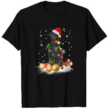 Discover Dober Dog Led Light T Shirts