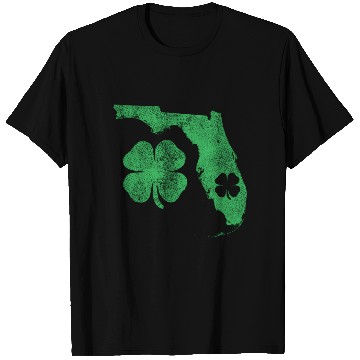 Discover St Patrick's Day Fl Florida Shamrock Green Irish P T Shirts