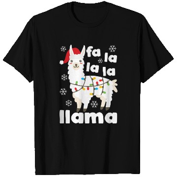 Discover Fa La La Llama Falala Kawaii Snow Lamb T Shirts