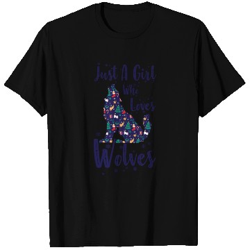 Discover Wolf Is My Just A Who Loves Wolves Wolf T Shirts