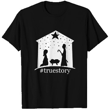 Discover Truestory Birth Jesus True Bible Story Bethlehem T Shirts