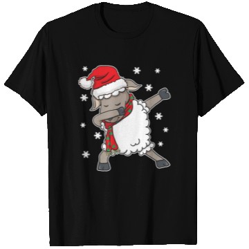Discover Dabbing Farmer Rancher Sheep Shepherd Santa Claus T Shirts