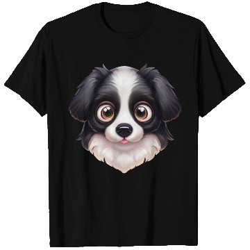 Discover Artistic Border Collie Artwork T Shirts