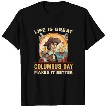 Discover Christopher Columbus Italian American Columbus Day T Shirts