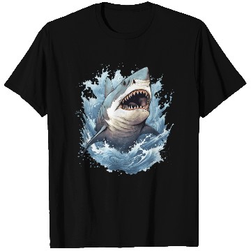Discover Captivating Shark Depiction T Shirts
