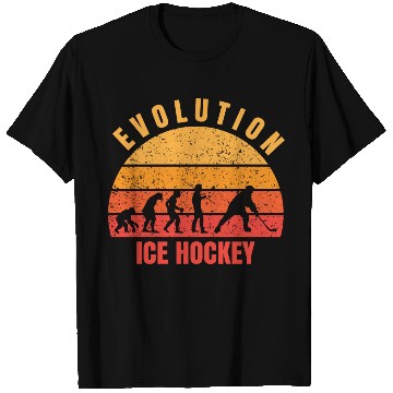 Discover Evolution ice hockey T Shirts