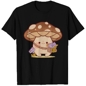 Discover Flower Picking Mushroom T Shirts