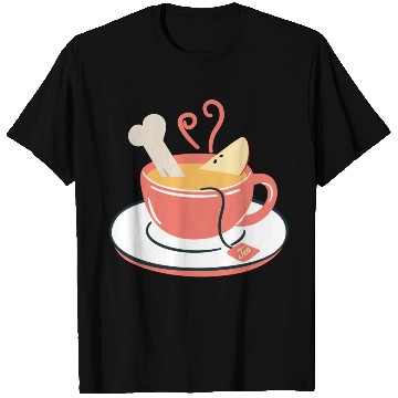 Discover Bone Apple Tea Bon appetit T Shirts