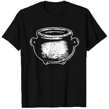 Discover Cauldron Witch Halloween Magic Potion T Shirts