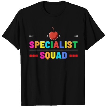 Discover Specialist Squad Teacher Team Back To School cool T Shirts