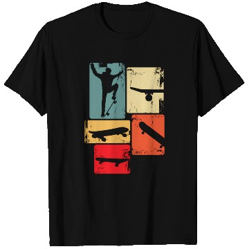 Discover Skater Skateboarder Skateboard For Youth T Shirts