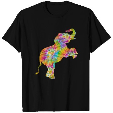 Discover Tie Dye Elephant Lover T Shirts
