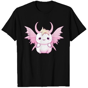 Discover Axolotl Angel & Devil - Design with Horns and Wing T Shirts
