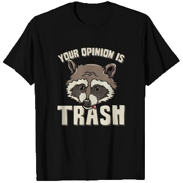Discover Raccoon Trash Panda Meme Garbage Humor T Shirts