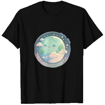 Discover Earth Happy Cute Space Science Planet Environment T Shirts
