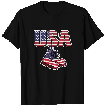 Discover God bless America the land of the free T Shirts