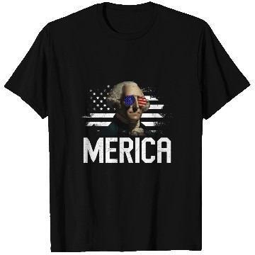 Discover Merica George Washington Independence Day T Shirts