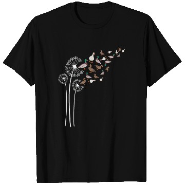 Discover Duck Dandelion Flower For Dandelions and Duckling T Shirts