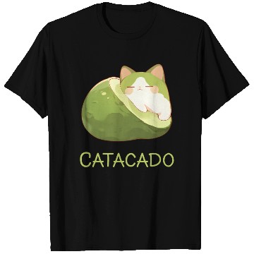 Discover Catacado Funny Avocado Kawaii Cat Lover T Shirts