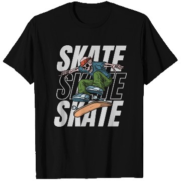 Discover Modern Illustrated Skateboard T Shirts