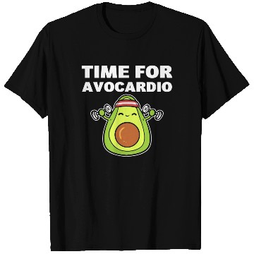 Discover Fitness Avocado Pun Gym-goer T Shirts
