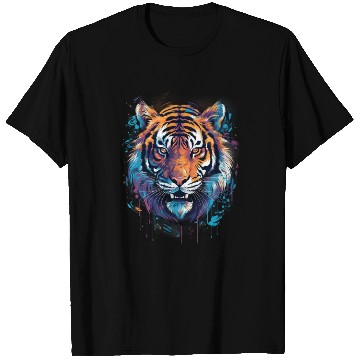 Discover Tiger Design for a Tiger lovers T Shirts