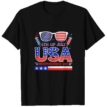 Discover 4th July USA Independence Day All American Pride T Shirts