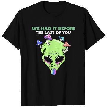 Discover The Last Of Us All Mushroom Infected Green Alien T Shirts
