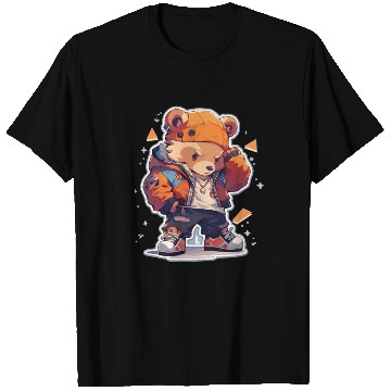 Discover Bear Bear Bear Baby Bear Hip Hop T Shirts