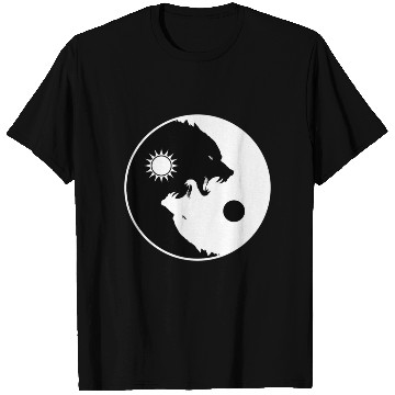 Discover Yin Yang Wolf Spirits T Shirts
