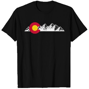 Discover Colorado Mountains Nature Hiking T Shirts