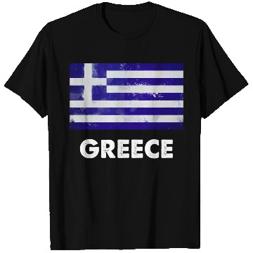 Discover Greek Greece Flag T Shirts