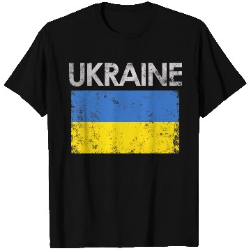 Discover Ukraine Ukrainian Flag Pride T Shirts