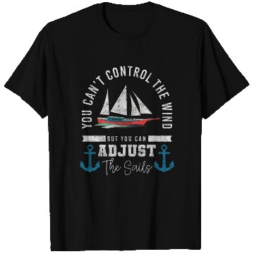 Discover Sailing Captain Sail Water T Shirts