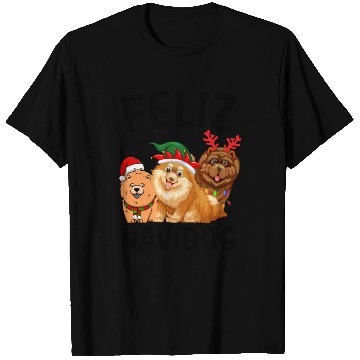 Discover Feliz Navidog Chow Chow Reindeer Christmas Light T Shirts