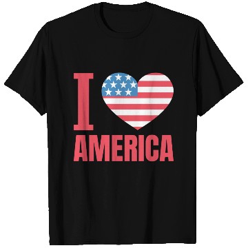 Discover I Love America T Shirts