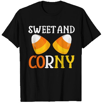 Discover Halloween Design Candy Corn Sweet And Corny T Shirts