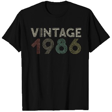 Discover 1986 34th 34 T Shirts
