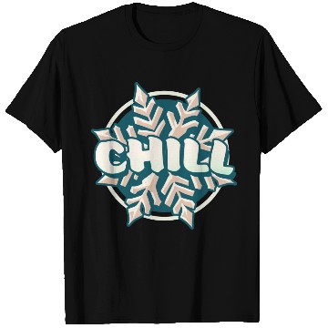 Discover Chill Winter Snowflake T Shirts