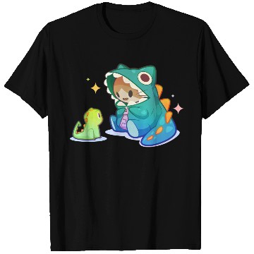 Discover Dino Cat T Shirts
