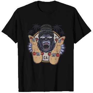 Discover Skateboarding Monkey T Shirts