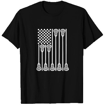 Discover Patriotic US Lacrosse Player T Shirts