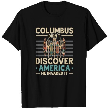 Discover Aboriginal Indians Indigenous Native American Day T Shirts