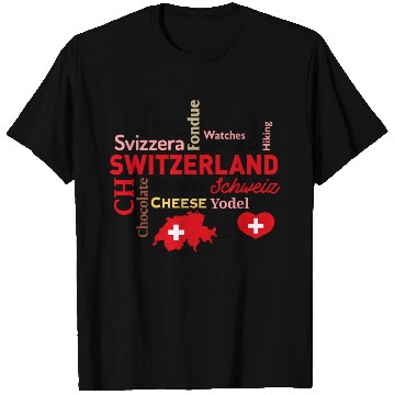 Discover Switzerland T Shirts
