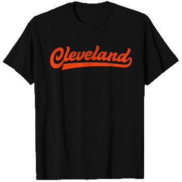Discover I Love Cleveland Ohio Sports Script T Shirts