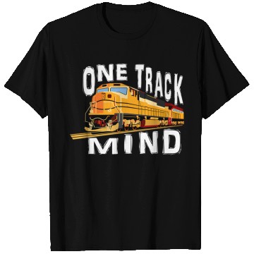 Discover One Track Mind Train Engine T Shirts