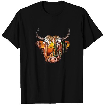 Discover Desert Dreamer Highland Cow T Shirts